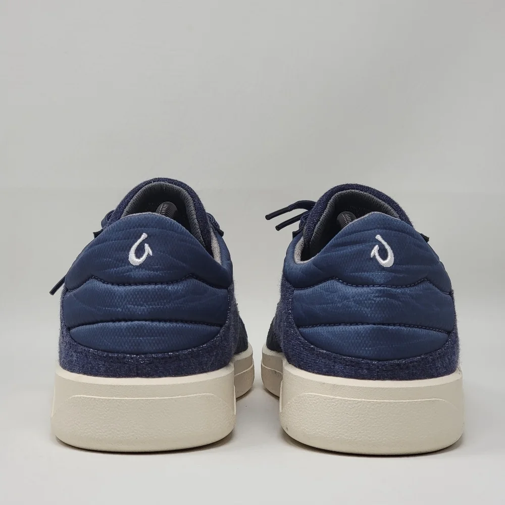 Olukai Men's Size 11.5 Puliki 10528 Blue Indigo  Casual Sneakers Shoes New